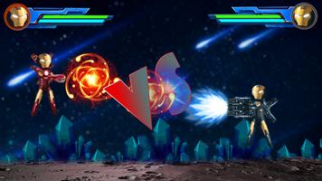 Iron Stickman Battle - Stickman Fight Battle تصوير الشاشة 1