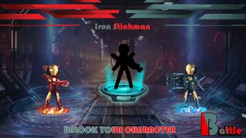 Iron Stickman Battle - Stickman Fight Battle تصوير الشاشة 2
