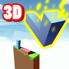Cubic Tower 3D icono