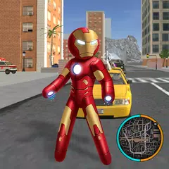 Baixar Iron Stickman Rope Hero Fighting Gangstar Crime APK