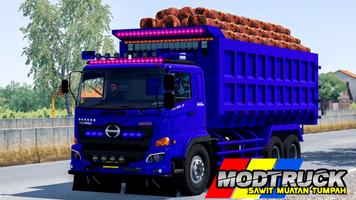 Mod Truck Sawit Muatan Tumpah Affiche