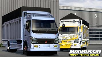 Mod Bussid Truck Terpal Kotak الملصق