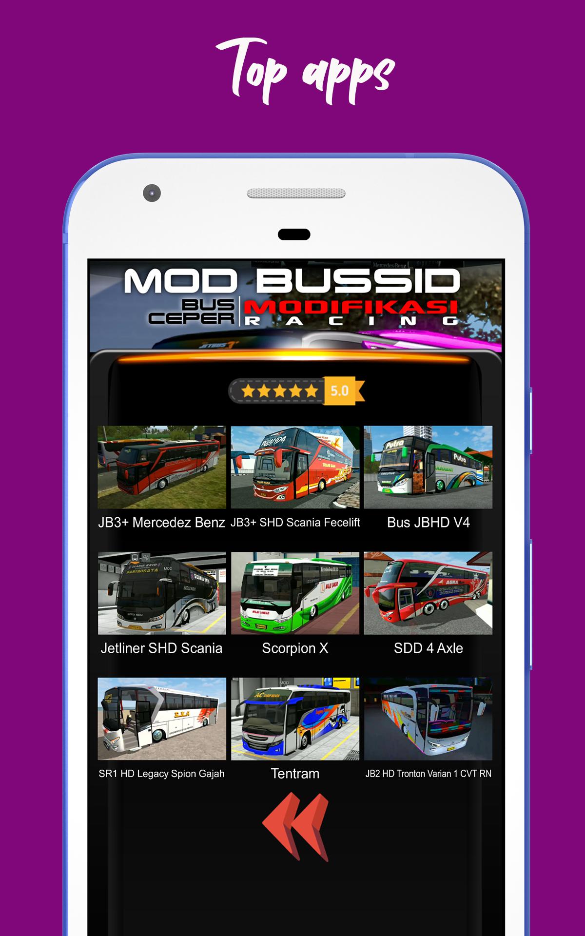 Mod Bussid Bus Ceper Modifikasi Racing for Android APK