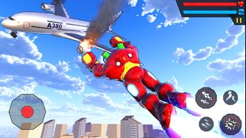 Iron Hero Game:Super City Hero постер