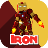 Iron Hero Man Mod For MCPE