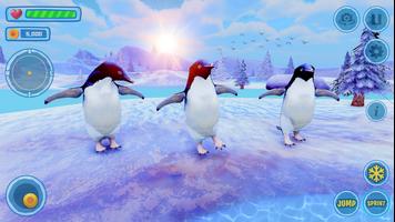 Penguin Simulator Bird Life الملصق
