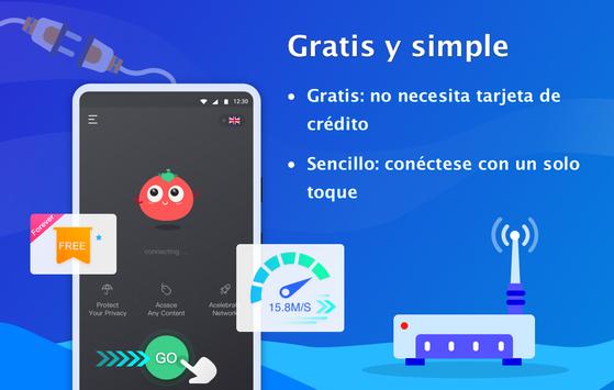 Tomato VPN | VPN Proxy captura de pantalla 1