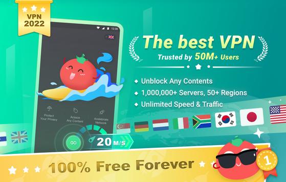 Tomato VPN | VPN Proxy Plakat