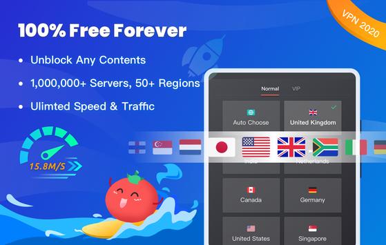 Free VPN Tomato | Fastest Free Hotspot VPN Proxy 截图 10