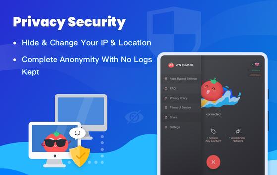 Free VPN Tomato | Fastest Free Hotspot VPN Proxy 截图 9