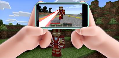 Iron Man Mod Minecraft Poster