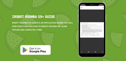 iRobot Roomba s9+ guide plakat