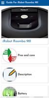 Guide For iRobot Roomba 981 ポスター