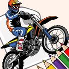 Motorcycle Coloring Pages ไอคอน