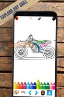 Motorcycle Coloring Pages ภาพหน้าจอ 3