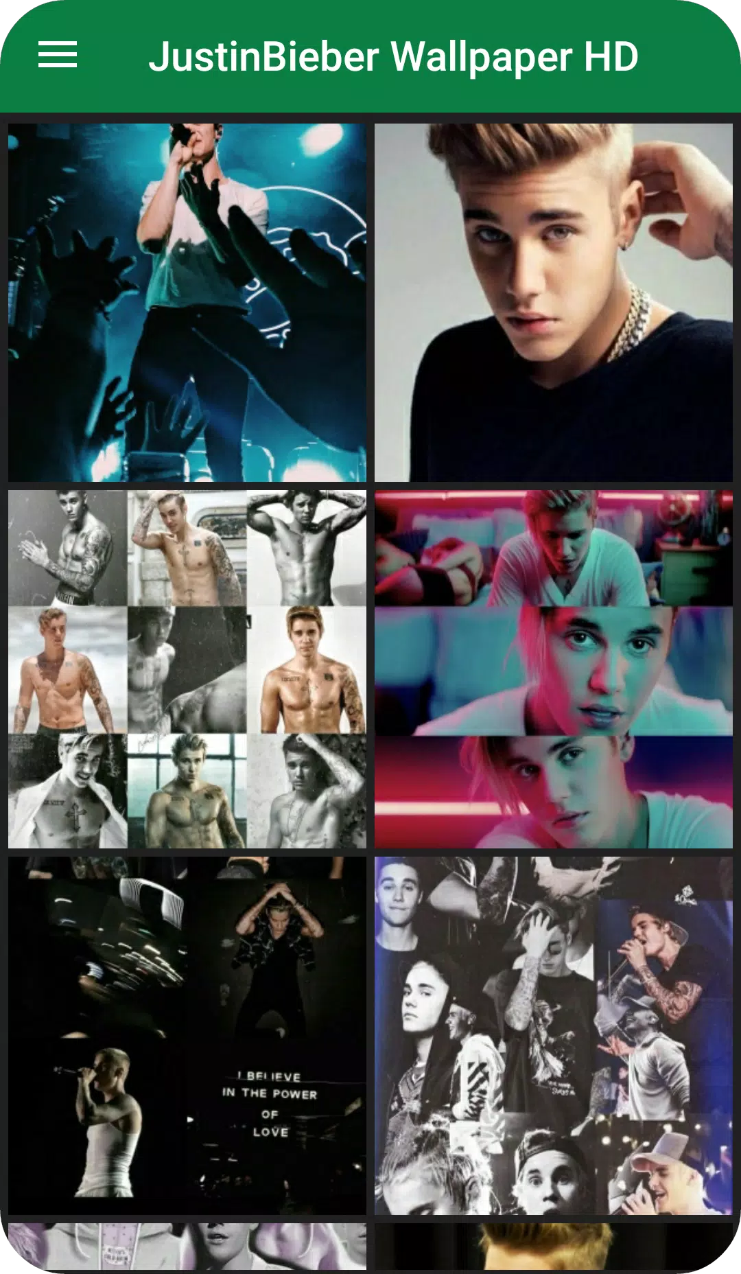 Justin Bieber Collage Wallpaper 2022 — free download
