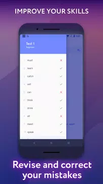 Screenshot 5 for English Irregular Verbs