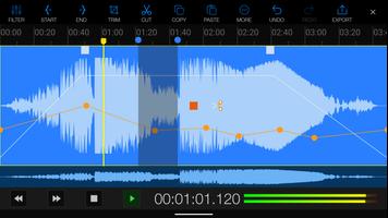 EZAudioCut-MT audio editor capture d'écran 1