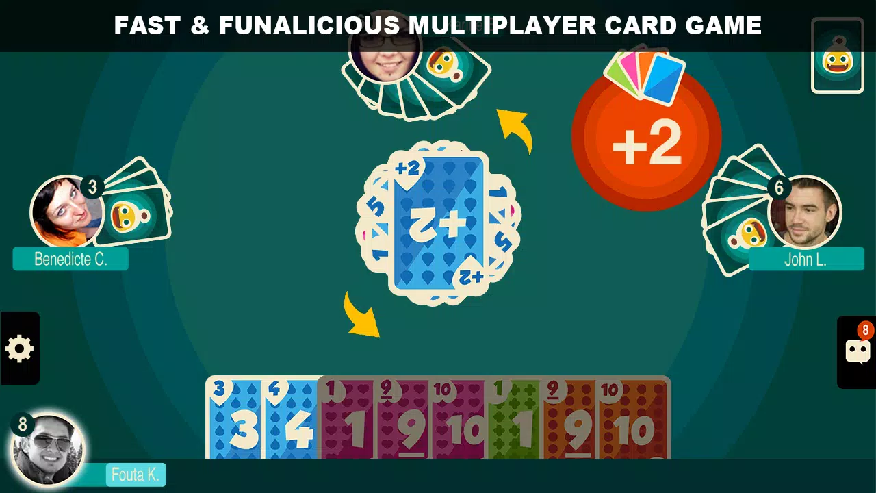 Crazy Eights · 2-8 Players · Play Free Online