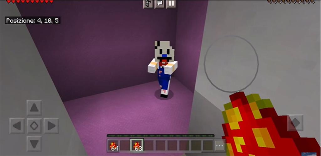 Download mobs Ice Scream 6 MCPE android on PC