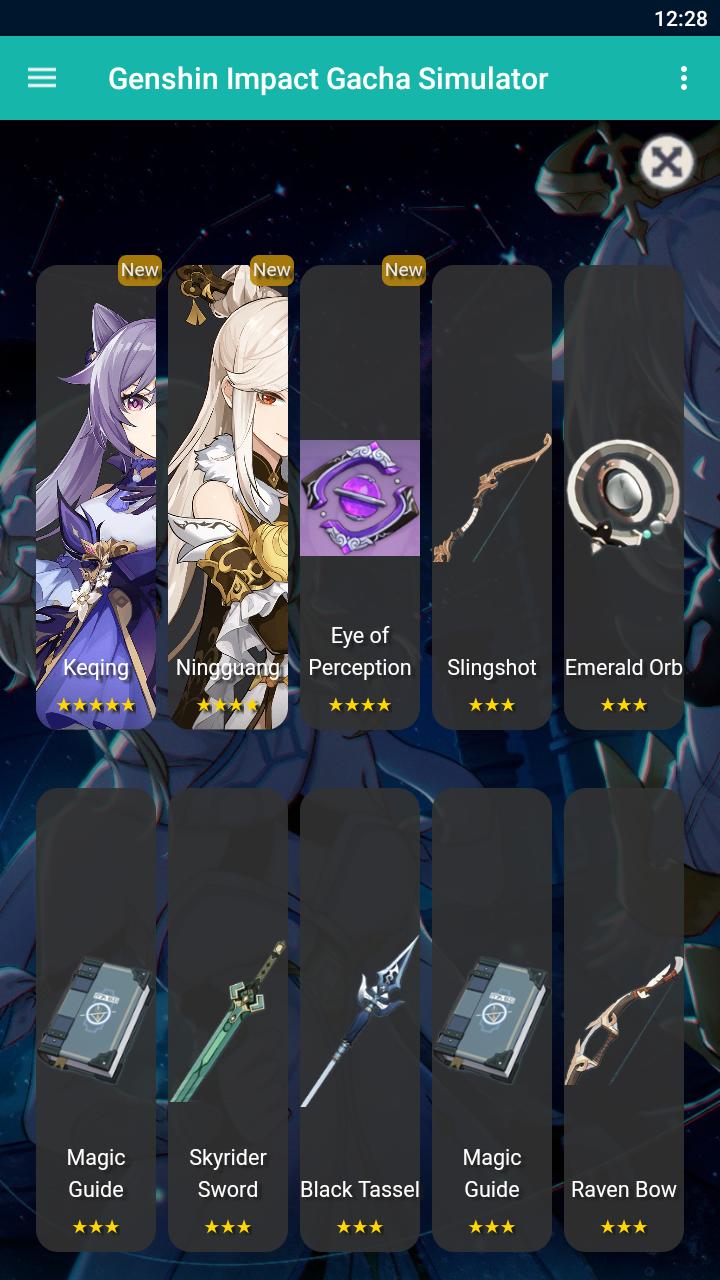 Genshin Impact Gacha Simulator For Android Apk Download