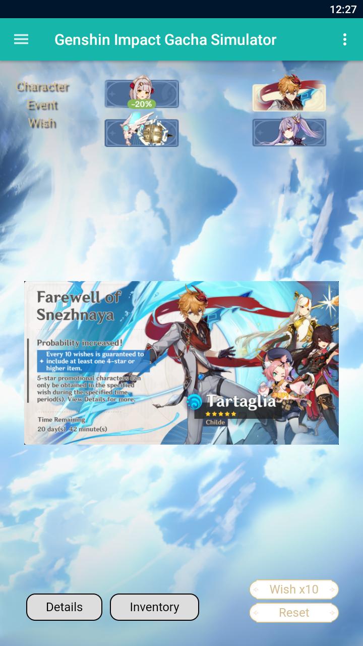 Genshin Impact Gacha Simulator For Android Apk Download