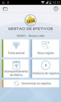 Gestão de efetivos Smartphone Cartaz