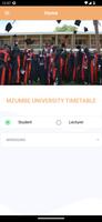 Timetable (Mzumbe University) poster