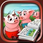 Trois petits cochons - Contes  icône