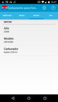 Carburación para Honda CRF captura de pantalla 2
