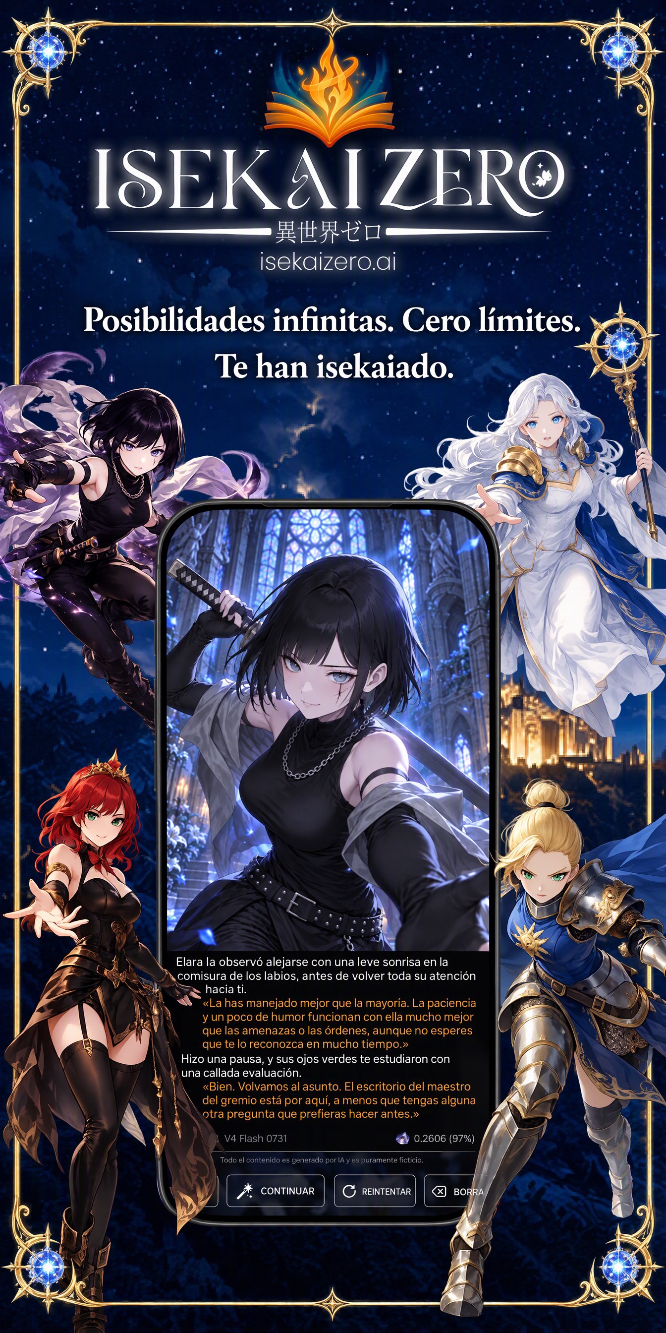 Descargar ISEKAI ZERO: Rol Anime con IA APK última versión 1.2.0 para ...