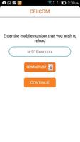Celcom Top-up screenshot 1