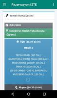 برنامه‌نما Rezervasyon İSTE عکس از صفحه