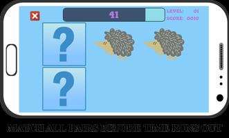 Animal Cards Memory Game اسکرین شاٹ 2
