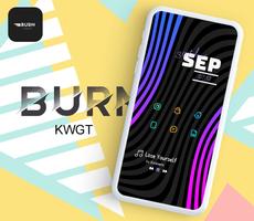 Burn KWGT स्क्रीनशॉट 1