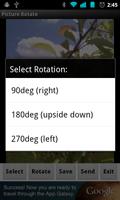 Picture Rotate capture d'écran 1