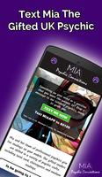 Mia Psychic Text Readings Affiche
