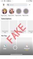 iSnapfake:Fake Chat & Story Maker--Spoof app bài đăng