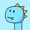 I am a Dino - Happy like a din icône
