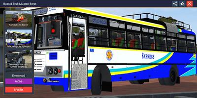 Mod Truk Muatan Berat Bussid Poster