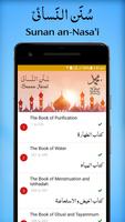 Sunan an-Nasa'i Hadiths Arabic & English الملصق
