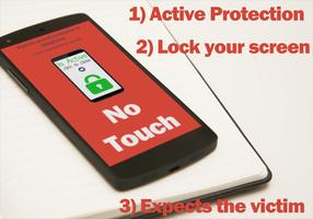 پوستر Alarm when you touch Phone