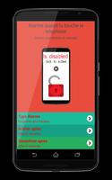 برنامه‌نما Alarm when you touch Phone عکس از صفحه