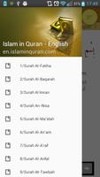 Islam in Quran (Read Quran) Plakat