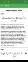 AQIDATUL AWAM + MP3 & Terjemah screenshot 3