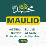 Maulid Diba', Barzanji, Burdah