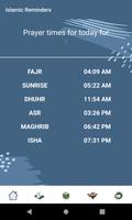 2 Schermata Muslim Reminder - Prayer Times, Quran & Qibla.