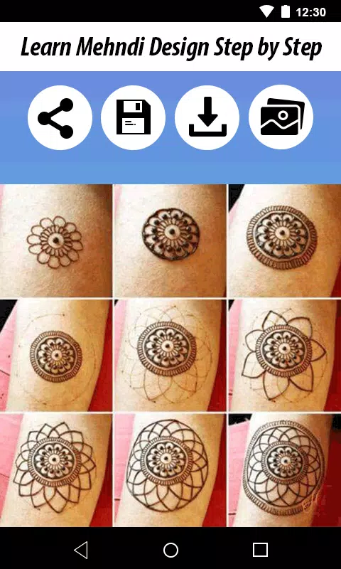 Learn Mehndi Designs Step By Step Apk Pour Android Telecharger