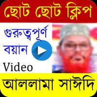 দেলোয়ার হোসেন সাঈদি । Saidi Waz । Saidi Bangla waz ポスター