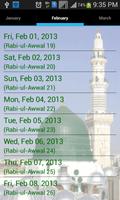 Islamic Calendar & Places 2021 تصوير الشاشة 3